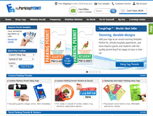 Tablet Screenshot of myparkingpermit.com